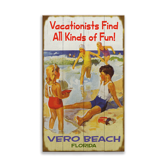 All Kinds of Fun on the Beach Sign