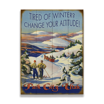 Tired of Winter Sign 