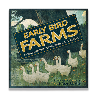 Early Bird Farms Sign