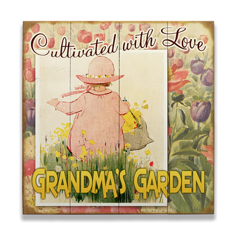 Grandma's Garden Sign