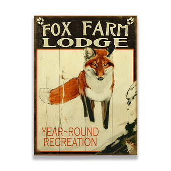 Fox Year Round Recreation Sign