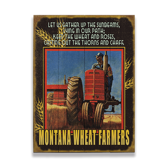 Wheat Farmer Sign
