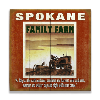 Family Farm Sign