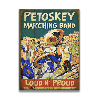 Loud N' Proud Marching Band Sign