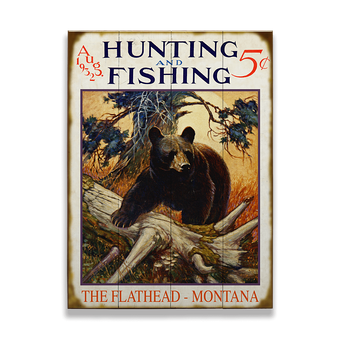 Hunting and Fishing Bear