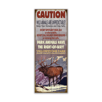 Caution Elk