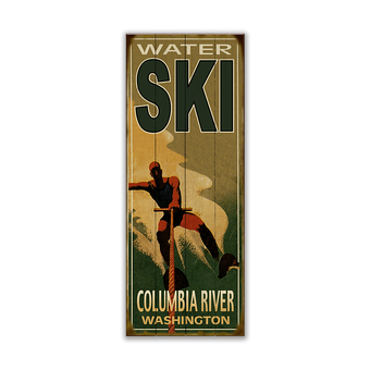 Water Ski Muted Sign