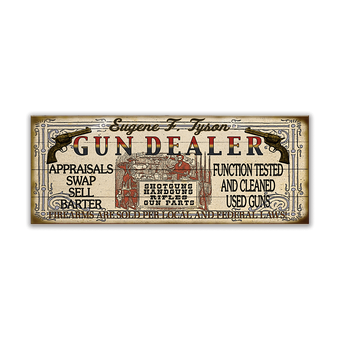 Gun Dealer Sign