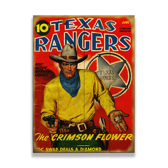 Texas Rangers Pulp Fiction Sign