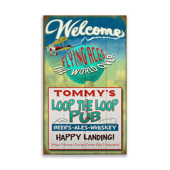 Loop The Loop Pub Sign