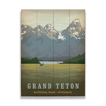 Grand Teton National Park Sign