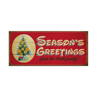 Seasons Greetings Mummert Sign