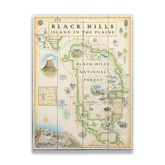Black Hills National Forest Xplorer Map