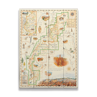 Bryce Canyon National Park Xplorer Map