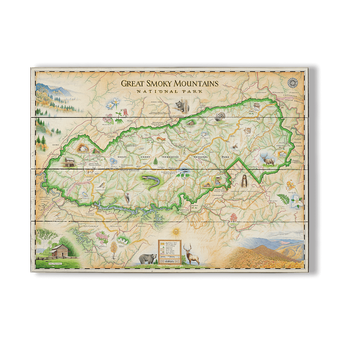 Great Smoky Mountains Xplorer Map