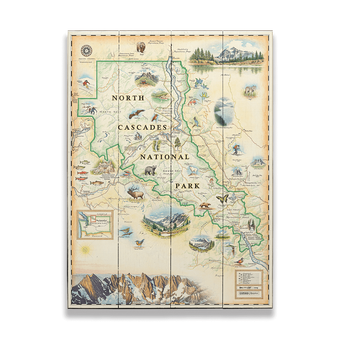 North Cascades National Park Xplorer Map