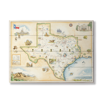 Texas Xplorer Map
