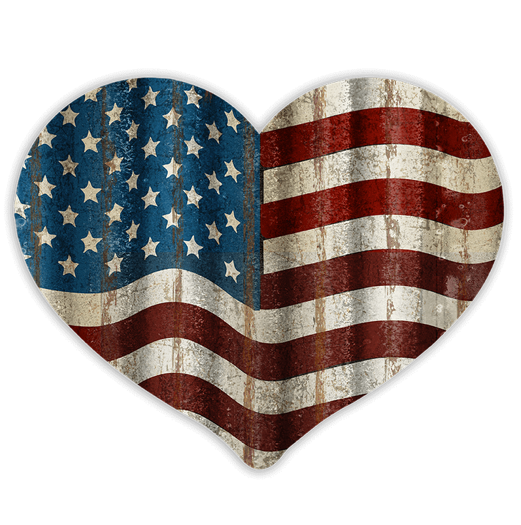 Heart Shaped Flag - Heart Shaped Flag
