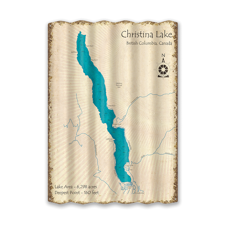 Christina Lake British Columbia Corrugated - Christina Lake British Columbia Corrugated