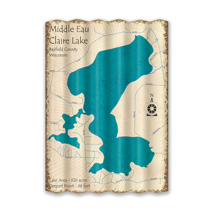 Middle Eau Claire Lake Wisconsin - Middle Eau Claire Lake Wisconsin