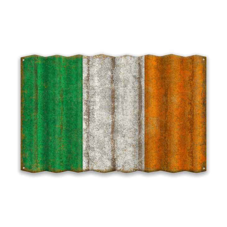 Flag of Ireland, Corrugated - Ireland