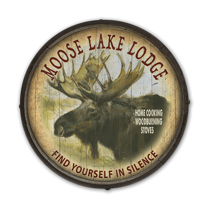 Moose Lodge Barrel End - Moose Lodge Barrel End