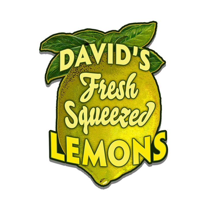 Lemons (Shaped Sign) - Lemons