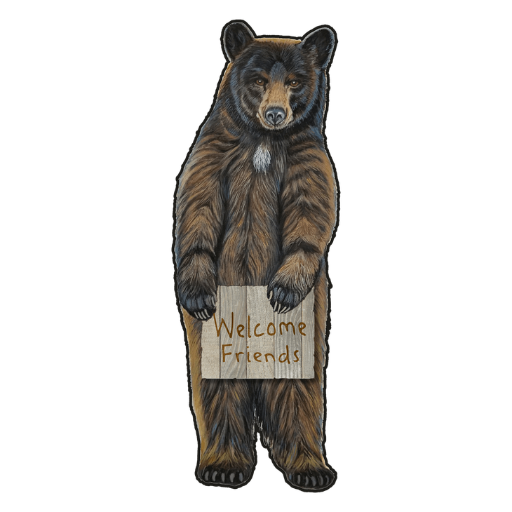 Welcome Friends - Bear Only - 