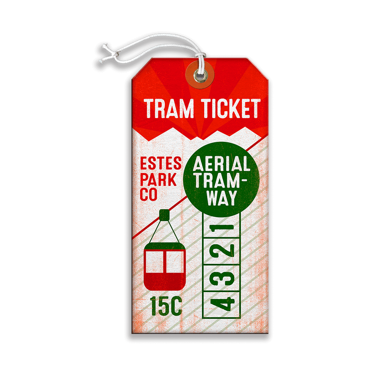 Tram Ticket Tag - Tram Ticket Tag