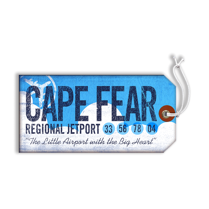 Cape Fear Luggage Tag - Cape Fear Luggage Tag