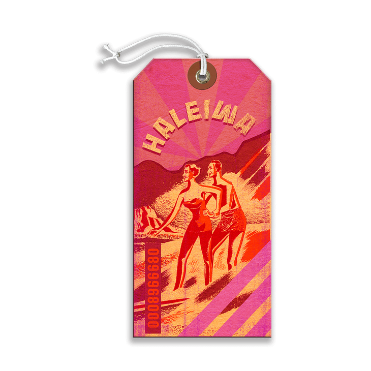 Haleiwa Luggage Tag - Haleiwa Luggage Tag