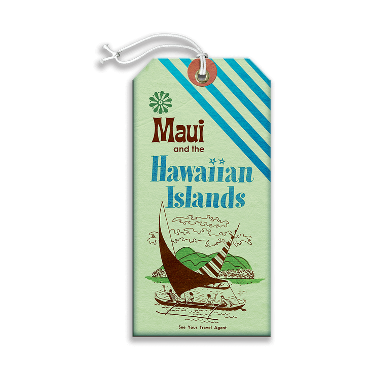 Maui and the Islands Luggage Tag - Maui and the Islands Luggage Tag