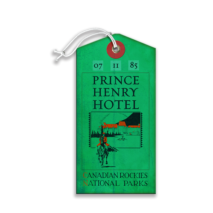 Prince Henry Hotel Luggage Tag - Prince Henry Hotel Luggage Tag