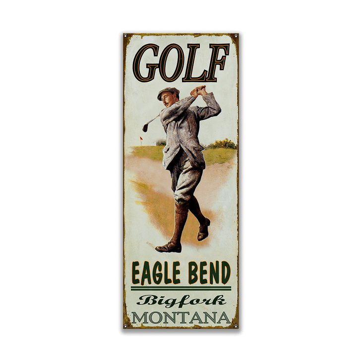 Vintage Golfer - Male Golfer