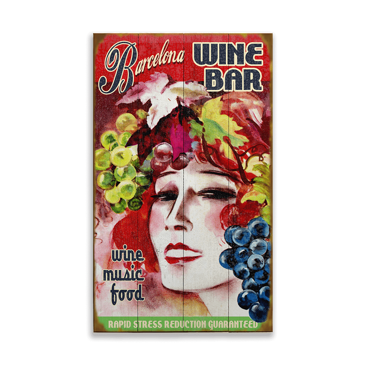 Wine Goddess Sign - Wine Bar