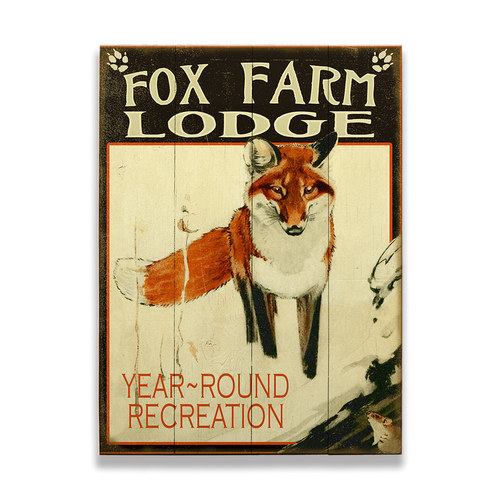 Fox Year Round Recreation Sign - Fox Year Round Recreation