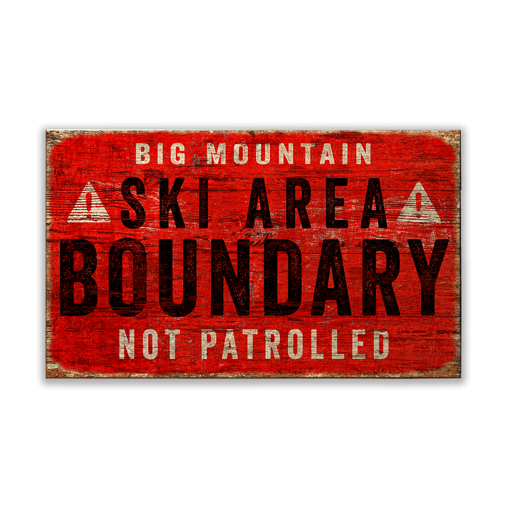 Ski Area Boundary - 