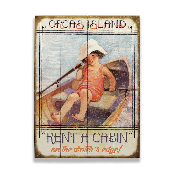 Rent a Cabin Sign - Rent a Cabin