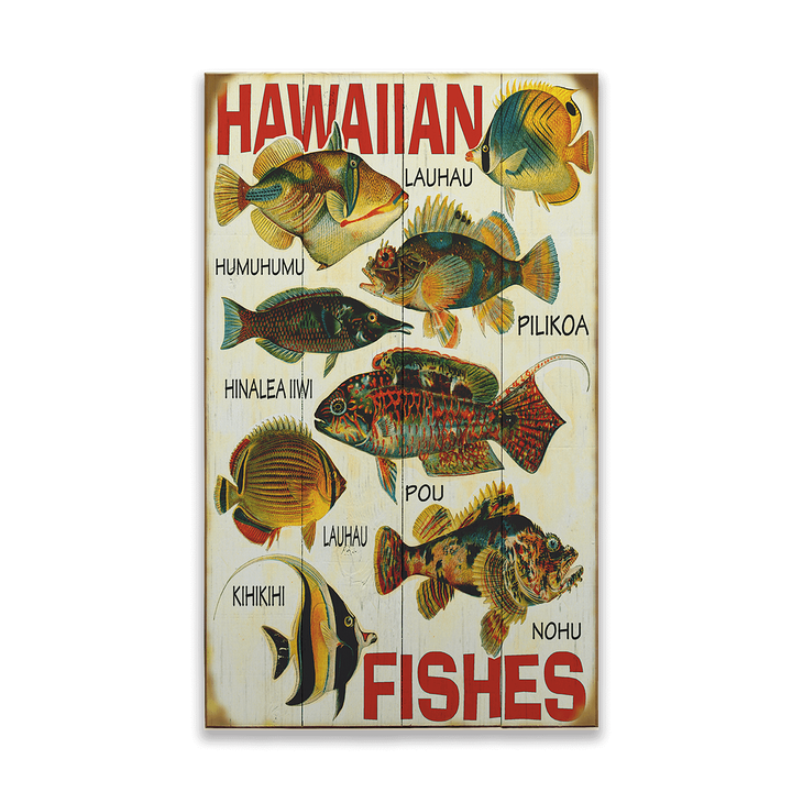 Hawaiian Fish Sign - Hawaiian Fish