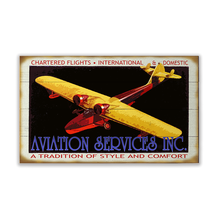 Aviation Charters Sign - Aviation Charters