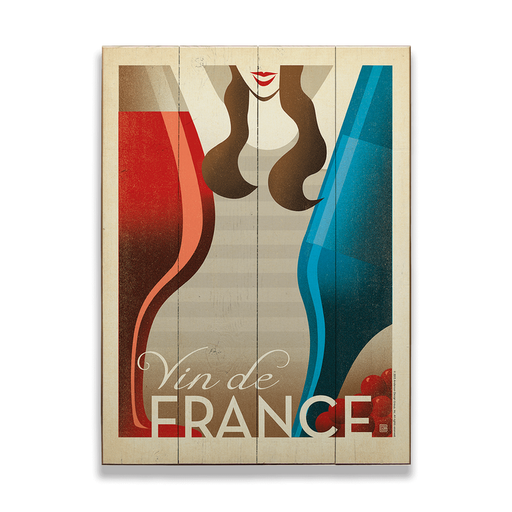 Vin de France Sign - Vin de France