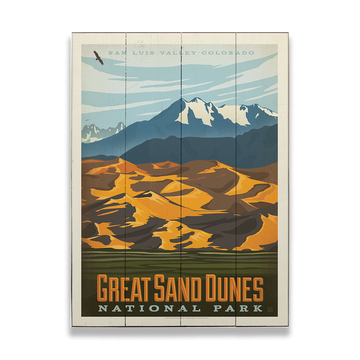 Great Sand Dunes National Park Sign - 