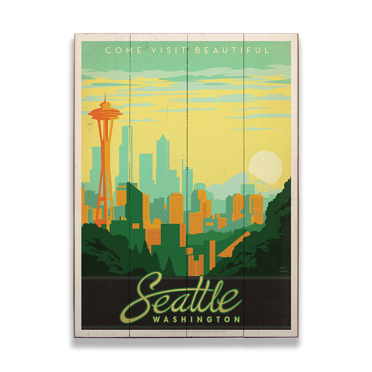 Seattle Skyline Sign - Seattle