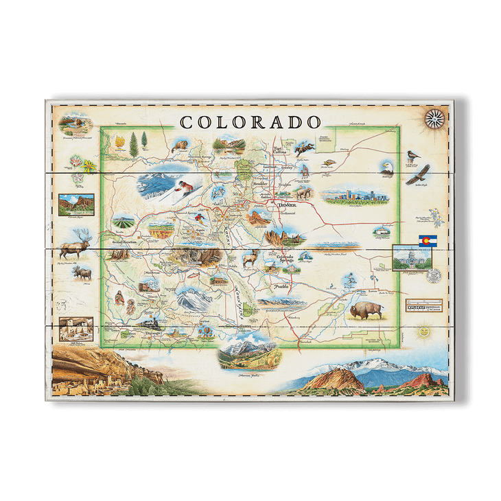 Colorado Xplorer Map - 