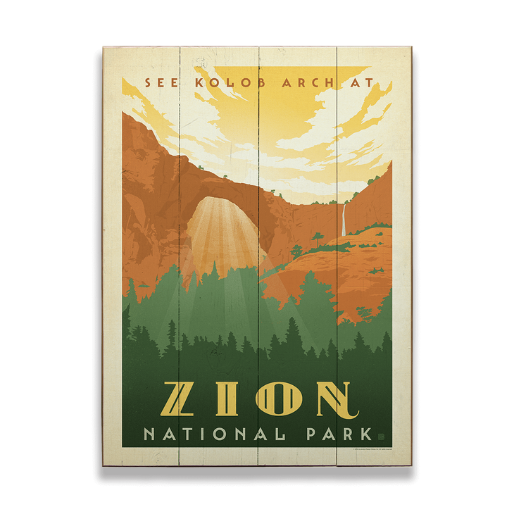 Zion National Park Sign - Zion National Park